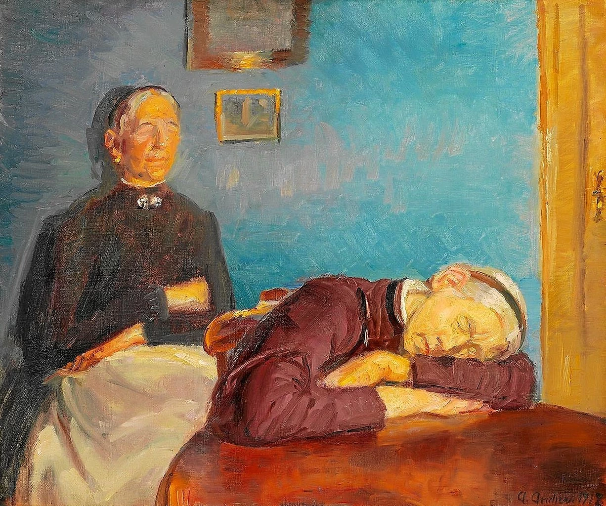 Dopo le fatiche del giorno, 1917 - Museo di Skagens